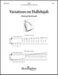 Variations on Hallelujah Handbell sheet music cover